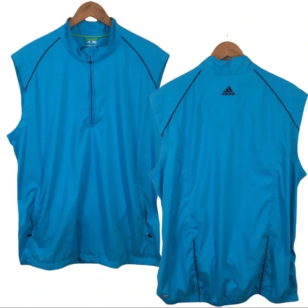 B7 Men’s Adidas Golf Climaproof Sleeveless Vest Pullover Jacket L